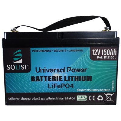 12V 152Ah LiFePO4 lithium battery
