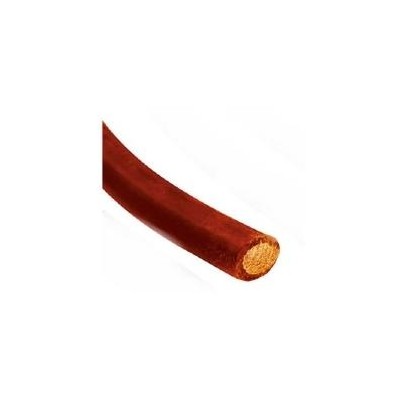 Extra flexible red cable 10mm² per metre