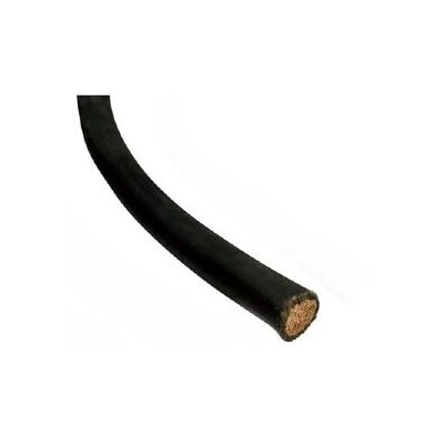 Câble noir souple 25mm² au mètre