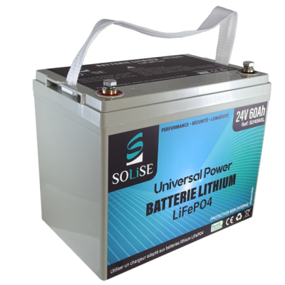 RNS B24060L (B24060L) Batterie LiFePO4 24V Solise (24V - 60Ah)
